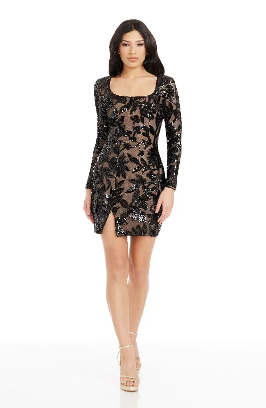 Mini dresses with spaghetti straps for a delicate look Hilary Dress