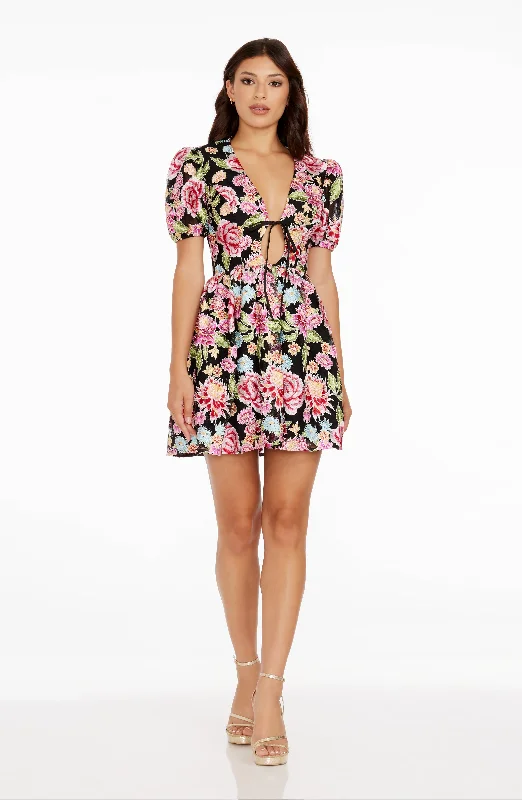 Strapless mini dresses for a beach vacation Marina Dress