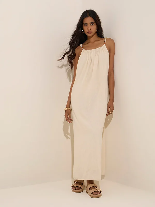Animal print mini dresses for a bold statement LOV Beige Pintuck Detaile Linen-Blendd Slip Dress Animal print mini dresses for a bold statement LOV Beige Pintuck Detaile Linen-Blendd Slip Dress