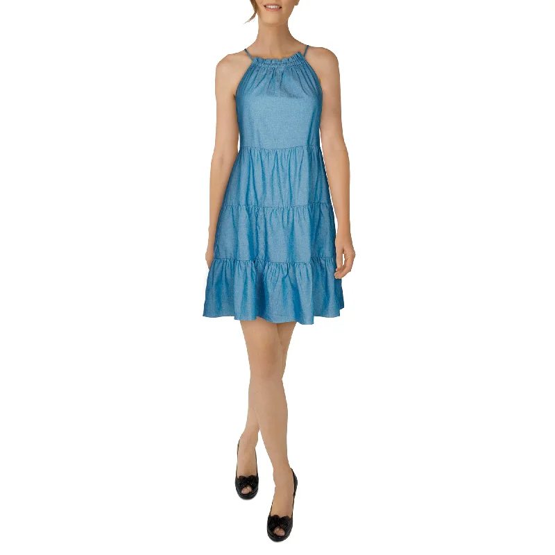 Mini dresses with pom - pom trims for a playful feel mySTYLE Women's Summer Sizzle Printed Dress Mini dresses with pom - pom trims for a playful feel mySTYLE Women's Summer Sizzle Printed Dress