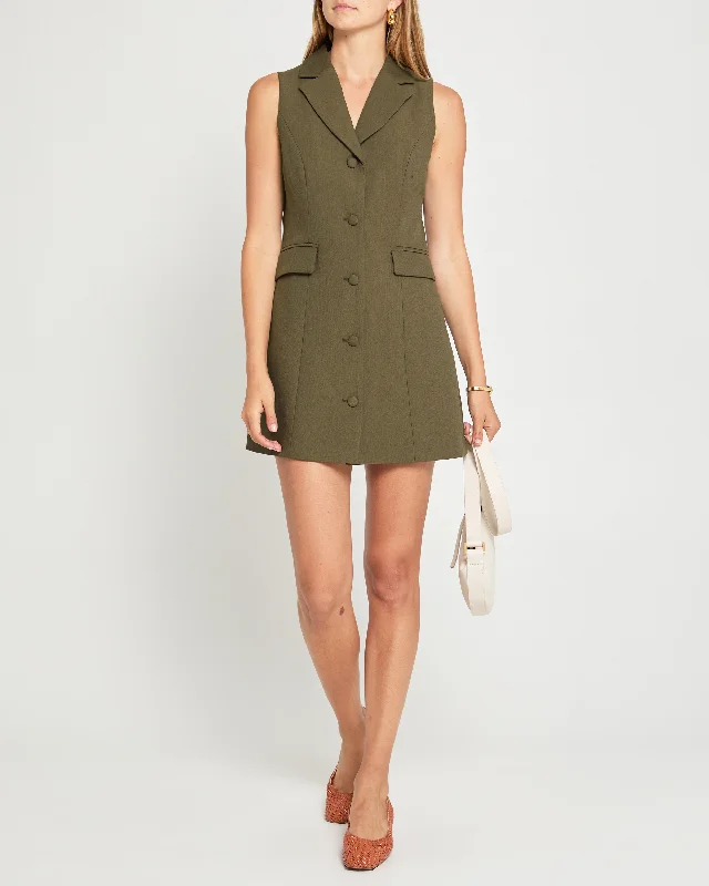 Midi dresses with patchwork patterns for a one - of - a - kind style Francine Vest Dress Midi dresses with patchwork patterns for a one - of - a - kind style Francine Vest Dress