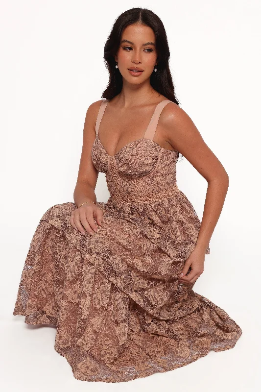 Midi dresses with one - shoulder designs for a modern and asymmetric style Shania Midi Dress - Multi Midi dresses with one - shoulder designs for a modern and asymmetric style Shania Midi Dress - Multi