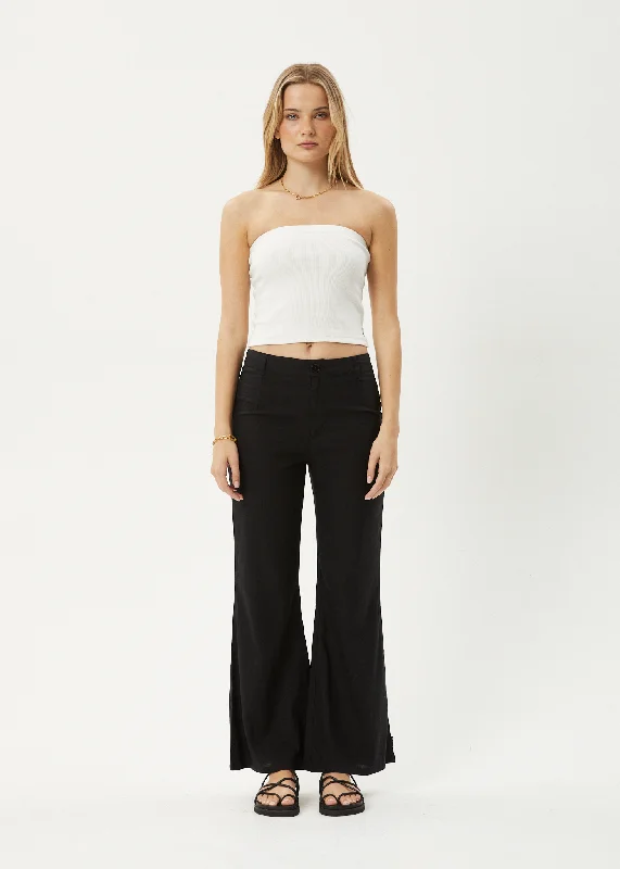 Palazzo Style Women's Printed Trousers in Bohemian PatternsAFENDS Womens Birkin - Flares - Black Palazzo Style Women's Printed Trousers in Bohemian PatternsAFENDS Womens Birkin - Flares - Black