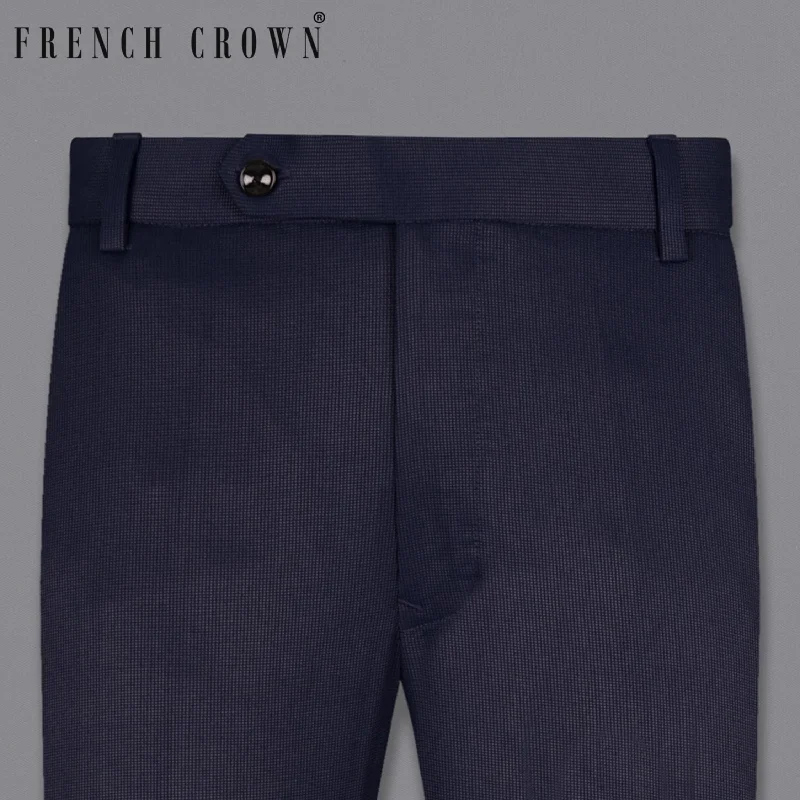 Charade Blue Premium Cotton Pant