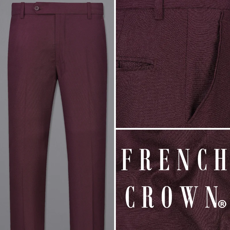 Cocoa Bean Maroon Pant