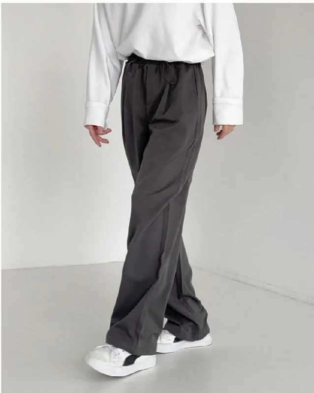 Drape Straight Suit Pants