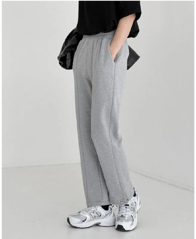 Plus Size Women's Patchwork - Design Jeans for a Unique AppearanceElastic Button Leggings Sweatpants Plus Size Women's Patchwork - Design Jeans for a Unique AppearanceElastic Button Leggings Sweatpants