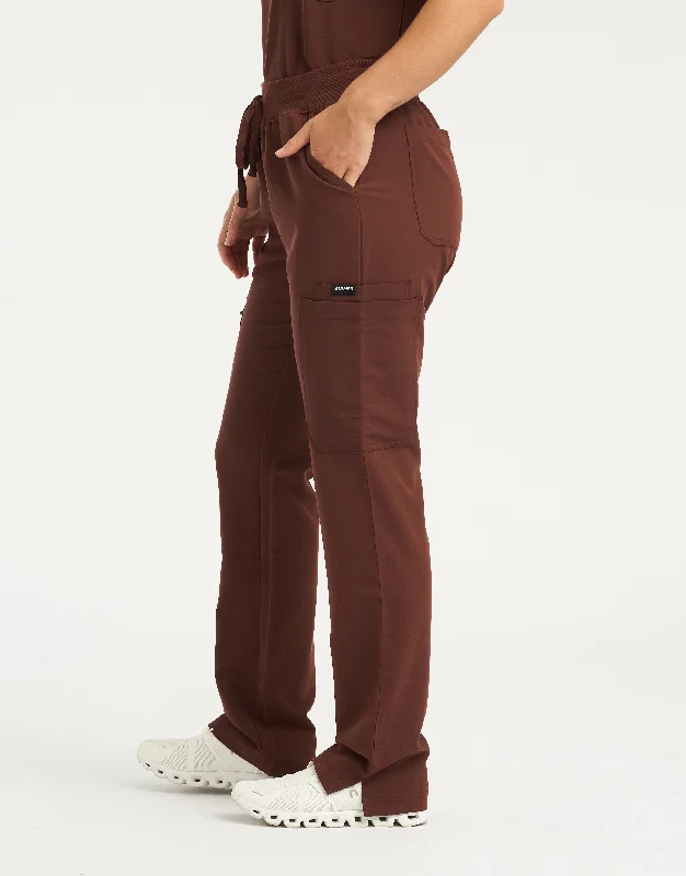 Bell - Bottom Style Women's Denim Pants with Embroidered DetailsEssential Multi-Pocket Scrub Pants - Cocoa Bell - Bottom Style Women's Denim Pants with Embroidered DetailsEssential Multi-Pocket Scrub Pants - Cocoa