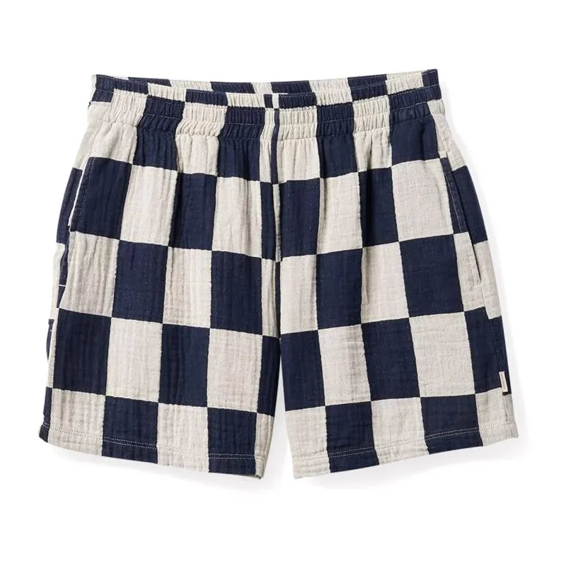 Palazzo Style Women's Printed Trousers in Bohemian PatternsMykonos Boxer Short