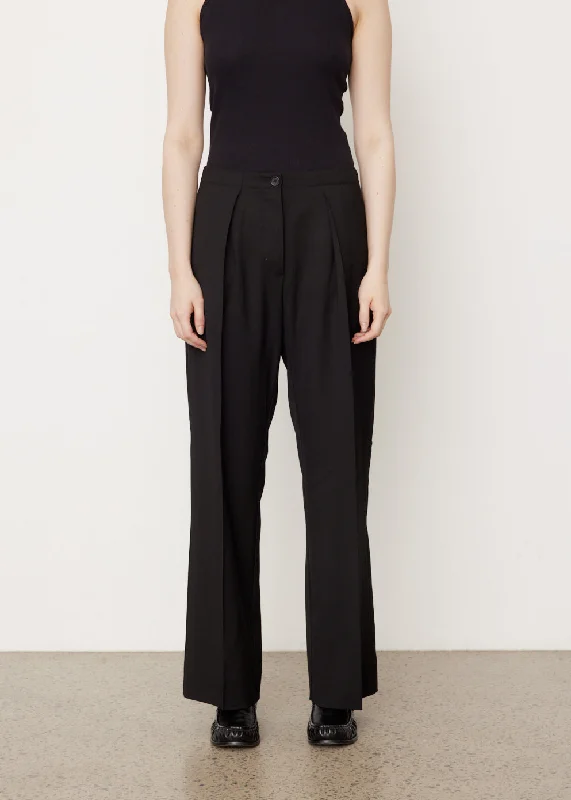 Ankle - Length Women's Printed Joggers for TravelingPernille Jaq Herringbone Trousers Ankle - Length Women's Printed Joggers for TravelingPernille Jaq Herringbone Trousers