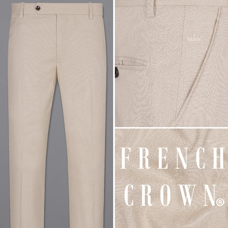 Sisal Cream Wool Rich Pant