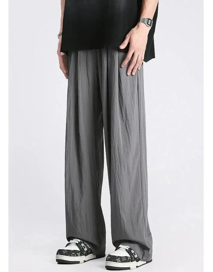 Plus Size Women's Metallic - Finish Joggers for a Stylish LoungeSolid Color Straight-leg Sweatpants Plus Size Women's Metallic - Finish Joggers for a Stylish LoungeSolid Color Straight-leg Sweatpants