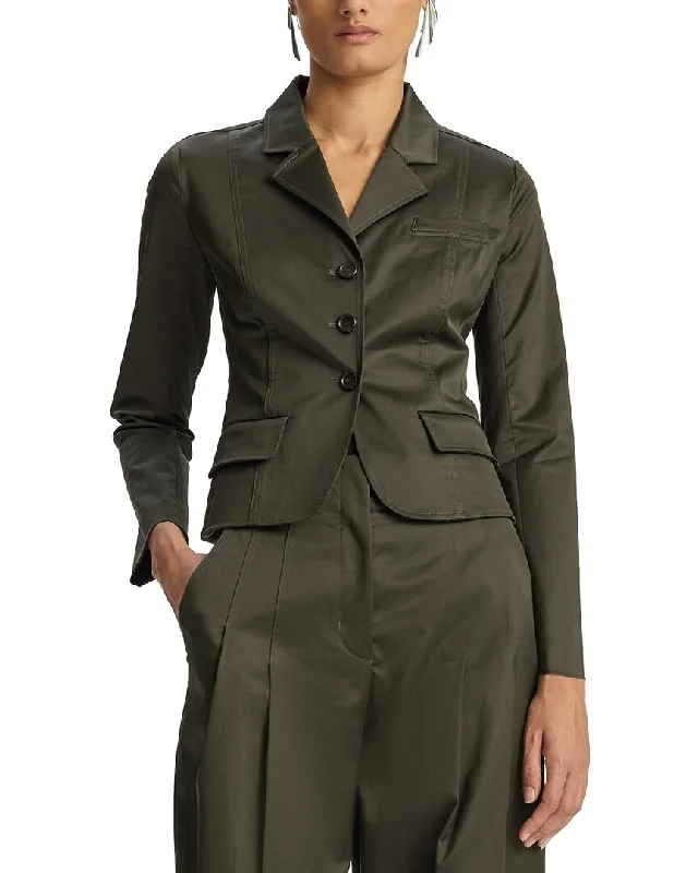 Plus Size Women's Military - Inspired Blazers with Gold Accents for a Bold LookA.L.C. Fallon Jacket Plus Size Women's Military - Inspired Blazers with Gold Accents for a Bold LookA.L.C. Fallon Jacket