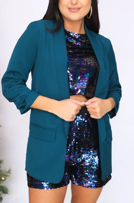 Women's Belted Blazers in Camel Color for a Sophisticated OutfitThe Penthouse Blazer In Forest Green Women's Belted Blazers in Camel Color for a Sophisticated OutfitThe Penthouse Blazer In Forest Green