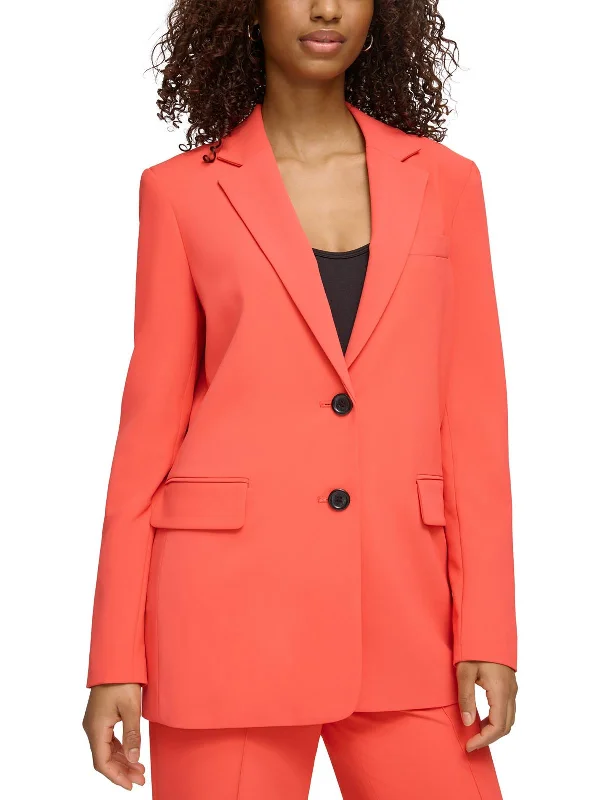 Plus Size Women's Ruffled Blazers in Pink for a Girly and Fashionable LookWomens Oversized Polyester Two-Button Blazer Plus Size Women's Ruffled Blazers in Pink for a Girly and Fashionable LookWomens Oversized Polyester Two-Button Blazer