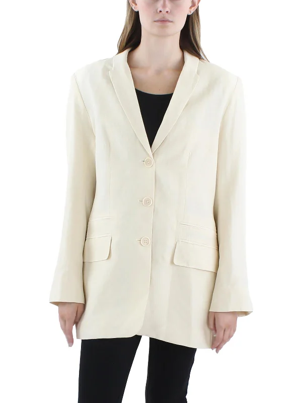 Single - Breasted Women's Tweed Blazers with Gold Buttons for a Classic LookWomens V Neck Casual Double-Breasted Blazer Single - Breasted Women's Tweed Blazers with Gold Buttons for a Classic LookWomens V Neck Casual Double-Breasted Blazer