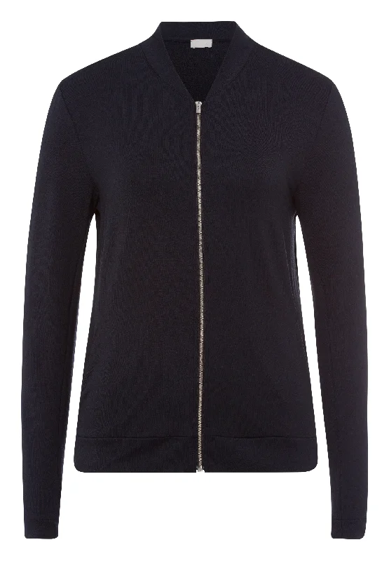 machine washable women cardigan for easy careBalance Zip-Up Jacket | Black 77730-019