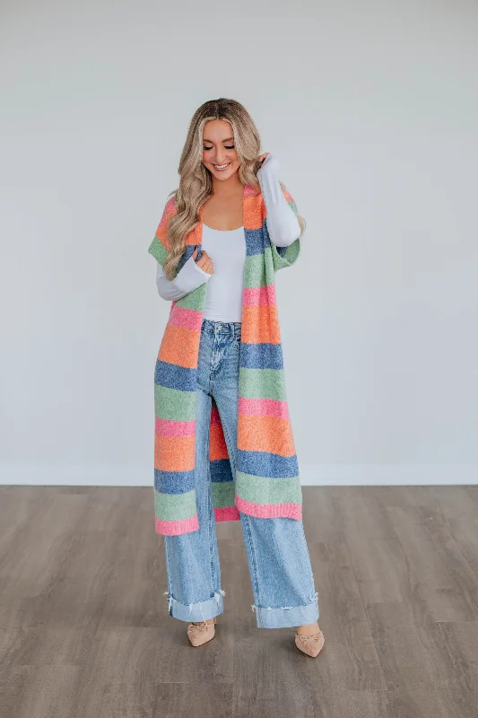cashmere blend women cardigan for a luxurious feelAlena Colorblock Cardigan