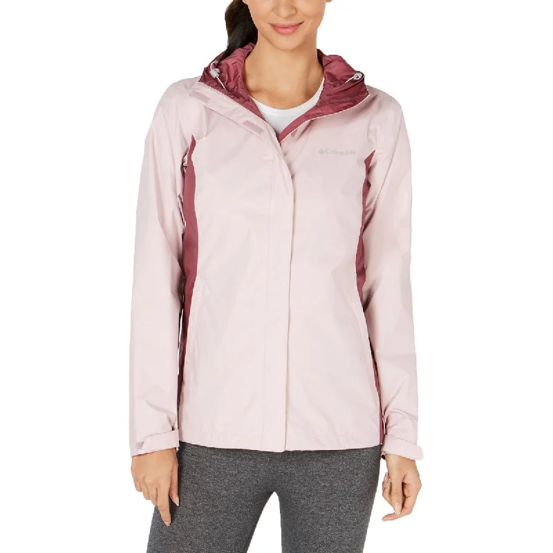 Long women's mac coats in a lightweight fabric for spring showersColumbia Womens Arcadia II Waterproof Hooded Jacket Long women's mac coats in a lightweight fabric for spring showersColumbia Womens Arcadia II Waterproof Hooded Jacket