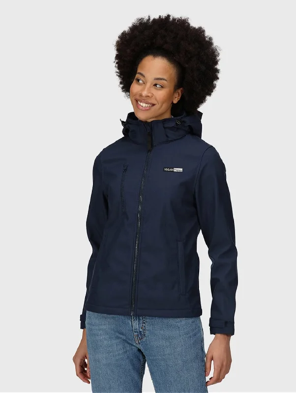 Women's waterproof parka coats with multiple pockets for practicalityVegan Women's Venturer 3-Layer Hooded Softshell Jacket | Multiple Colours Women's waterproof parka coats with multiple pockets for practicalityVegan Women's Venturer 3-Layer Hooded Softshell Jacket | Multiple Colours