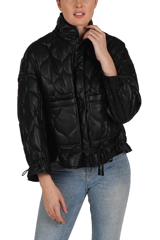 Women's waterproof parka coats with multiple pockets for practicalityCropped Quilted Jacket Women's waterproof parka coats with multiple pockets for practicalityCropped Quilted Jacket