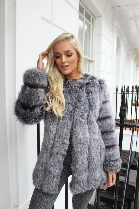 Long Faux Coat