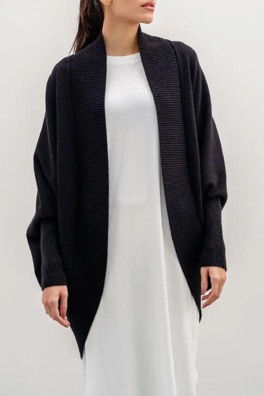 cable knit women cardigan with intricate patternsLUXE SHRUG CARDIGAN
