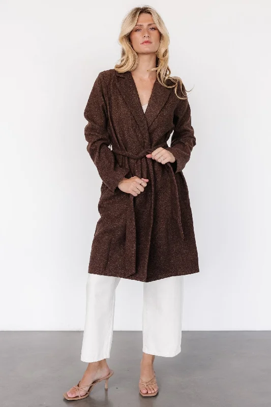 floral print women cardigan for a feminine touchManchester Tweed Jacket | Dark Brown floral print women cardigan for a feminine touchManchester Tweed Jacket | Dark Brown
