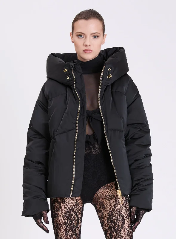 Women's longline double - breasted camel coats for a sophisticated lookNicole Benisti Womens Montague Satin Puffer Jacket Women's longline double - breasted camel coats for a sophisticated lookNicole Benisti Womens Montague Satin Puffer Jacket