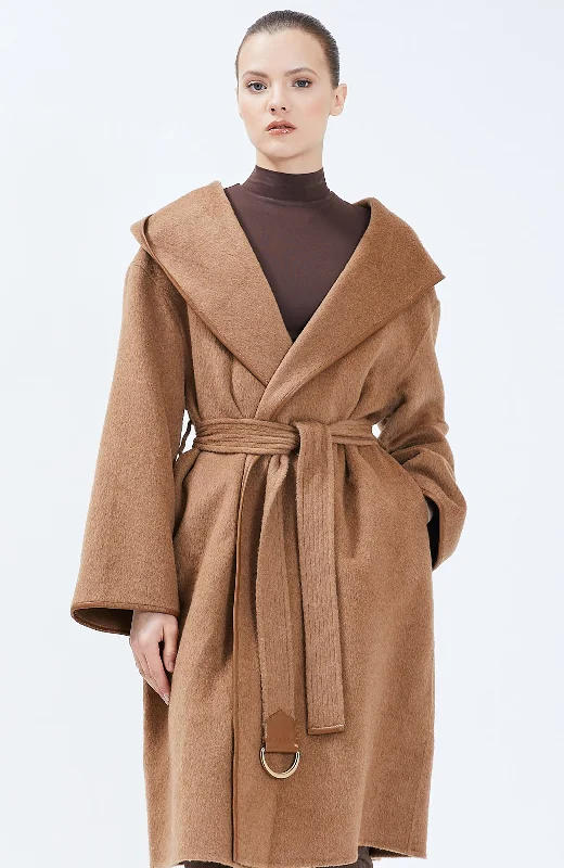 Women's longline double - breasted camel coats for a sophisticated lookNicole Benisti Womens Tessa Wrap Cashmere Coat Women's longline double - breasted camel coats for a sophisticated lookNicole Benisti Womens Tessa Wrap Cashmere Coat