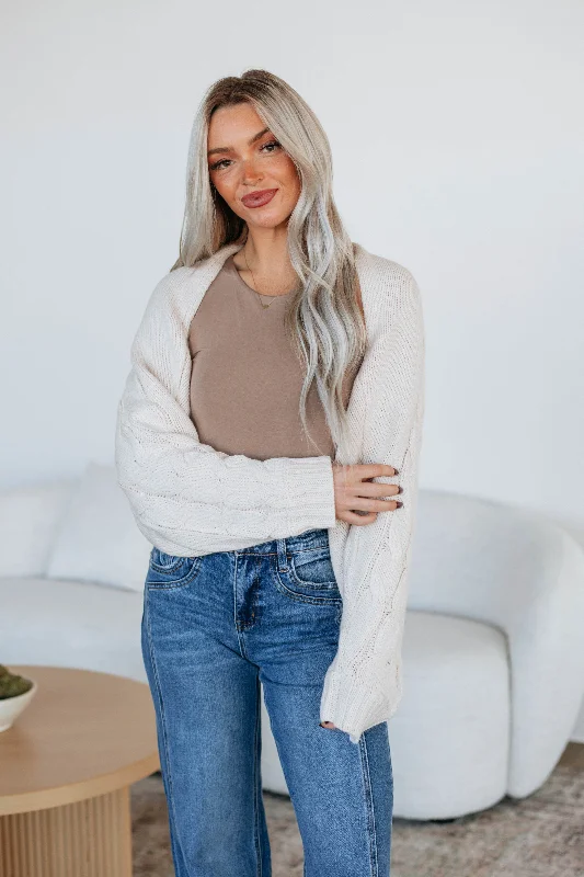 maternity women cardigan for expecting momsRandi Knit Cardigan - Beige