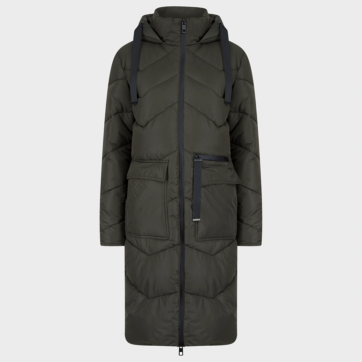 Plus size women's wool blend coats for a warm and stylish winterSaints and Sinners Chevron Padded Coat Plus size women's wool blend coats for a warm and stylish winterSaints and Sinners Chevron Padded Coat