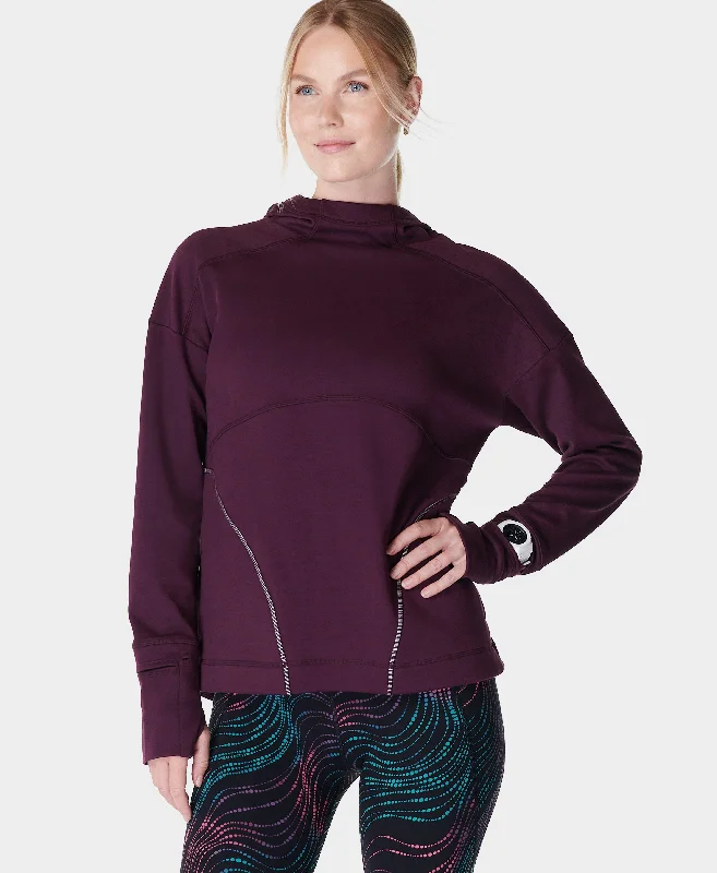 long length women cardigan with side slitsTempo Train Hoodie Sb9917 Midnight-Cherry-Purp long length women cardigan with side slitsTempo Train Hoodie Sb9917 Midnight-Cherry-Purp
