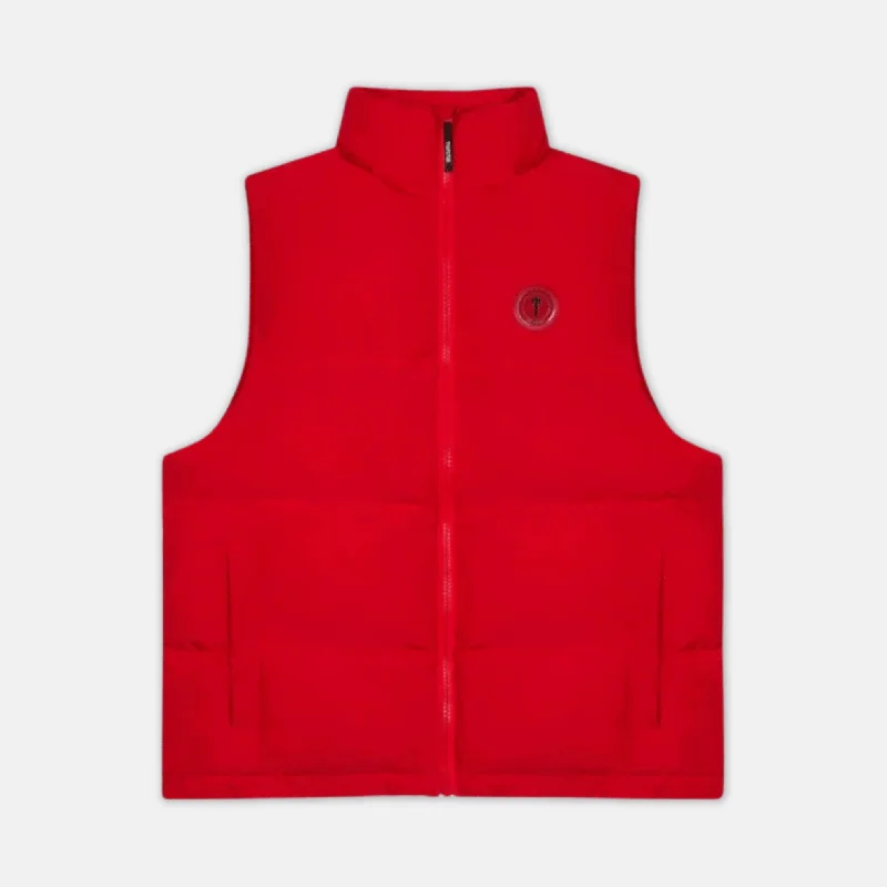 Women's faux fur coats in bright colors for a bold fashion statementTrapstar Irongate Gilet - Infrared Women's faux fur coats in bright colors for a bold fashion statementTrapstar Irongate Gilet - Infrared