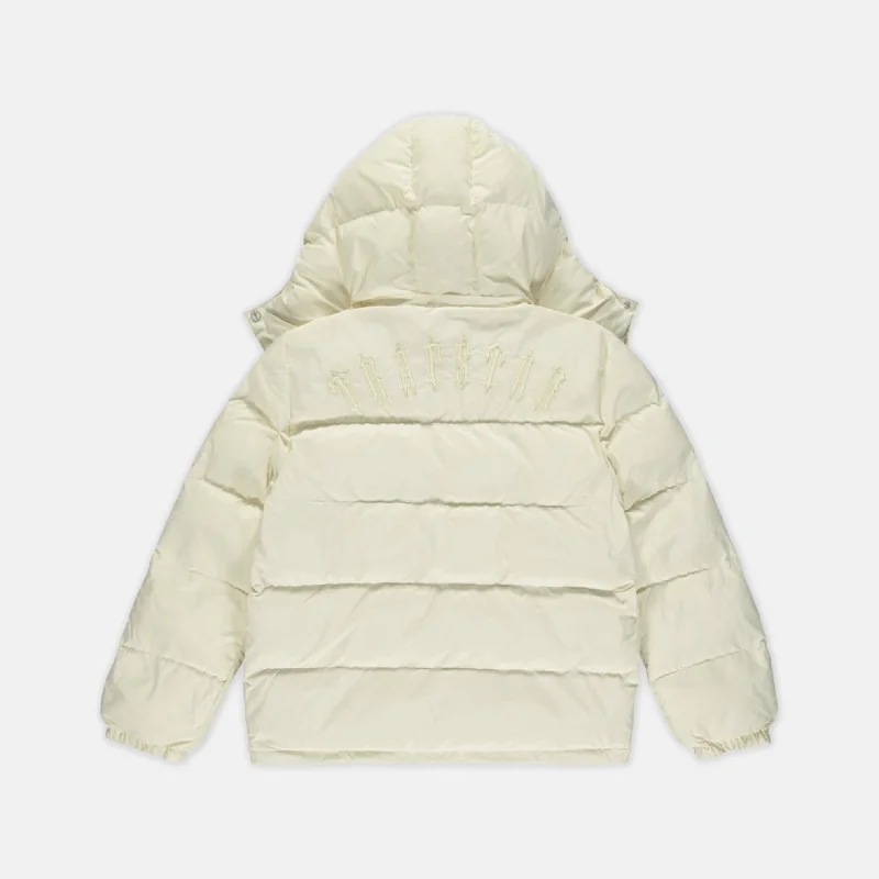Women's waterproof parka coats with multiple pockets for practicalityTrapstar Irongate Jacket Detachable Hood - Cream Women's waterproof parka coats with multiple pockets for practicalityTrapstar Irongate Jacket Detachable Hood - Cream