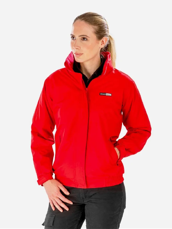Hooded women's puffer coats in neon colors for high - visibility sportsVegan Women's Core Channel Jacket | Multiple Colours Hooded women's puffer coats in neon colors for high - visibility sportsVegan Women's Core Channel Jacket | Multiple Colours