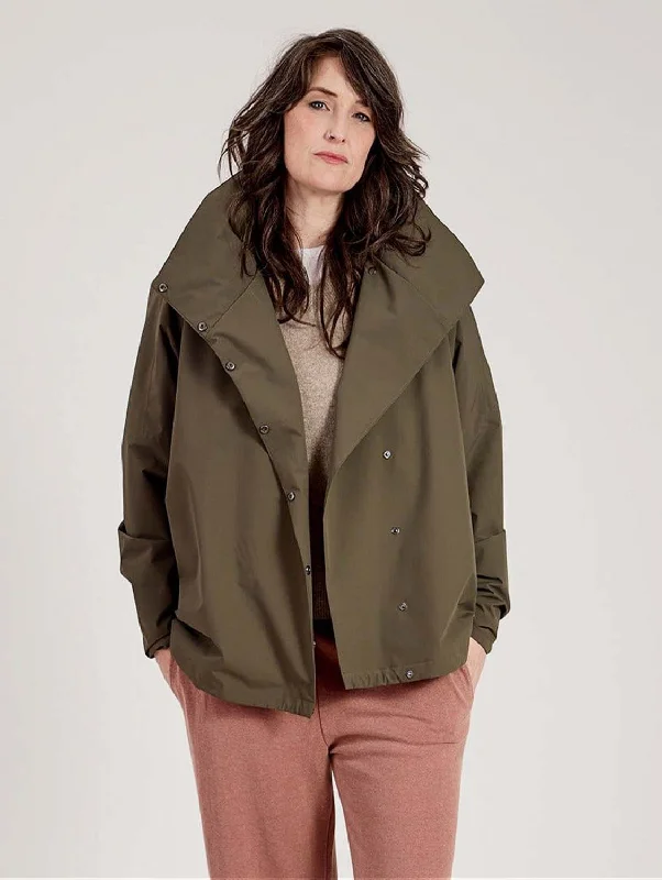 Women's reversible down coats with two - tone designs for versatile stylingWaterproof Quest Coat | Dark Olive Women's reversible down coats with two - tone designs for versatile stylingWaterproof Quest Coat | Dark Olive