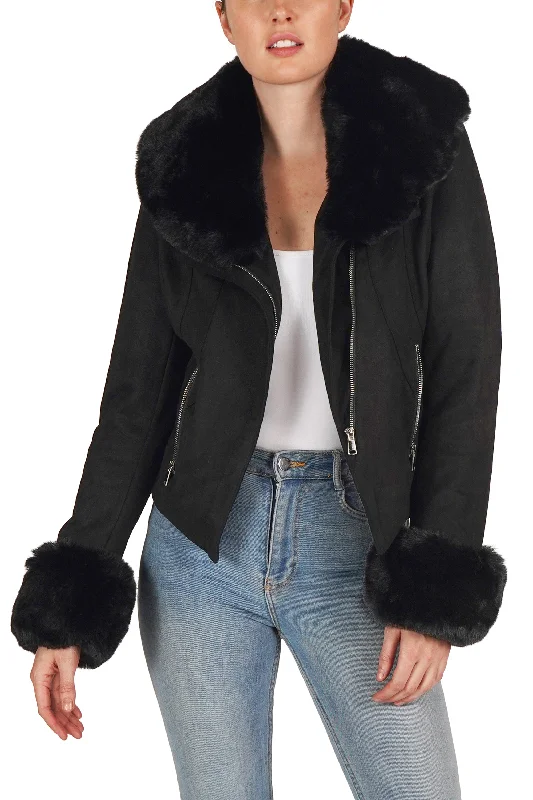Women's faux fur coats in bright colors for a bold fashion statementWilly Moto Jacket Women's faux fur coats in bright colors for a bold fashion statementWilly Moto Jacket