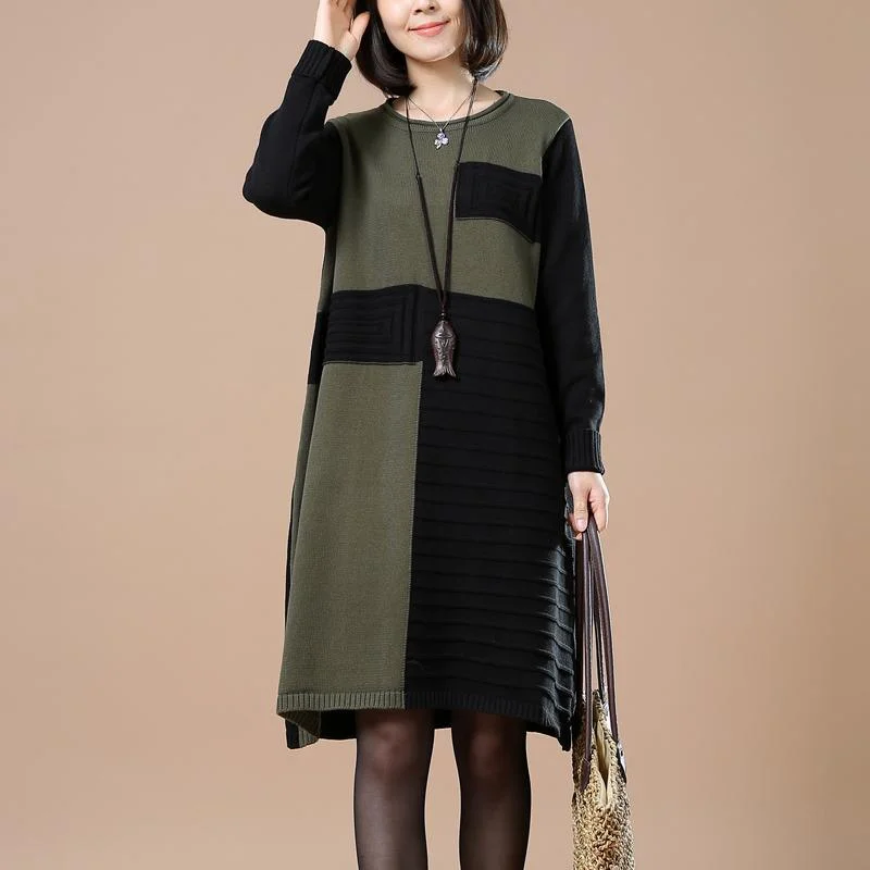 Tie - Front Women's Lambswool Sweaters in Pastel Huesblack long sweaters color patchwork Tie - Front Women's Lambswool Sweaters in Pastel Huesblack long sweaters color patchwork