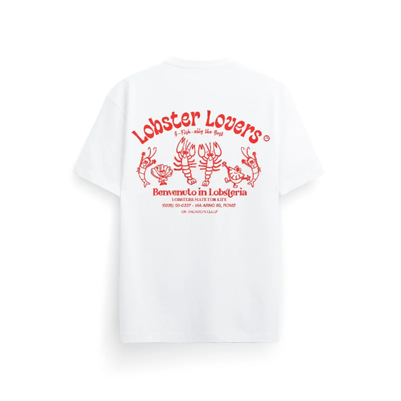 Lobster Lovers T-Shirt - White