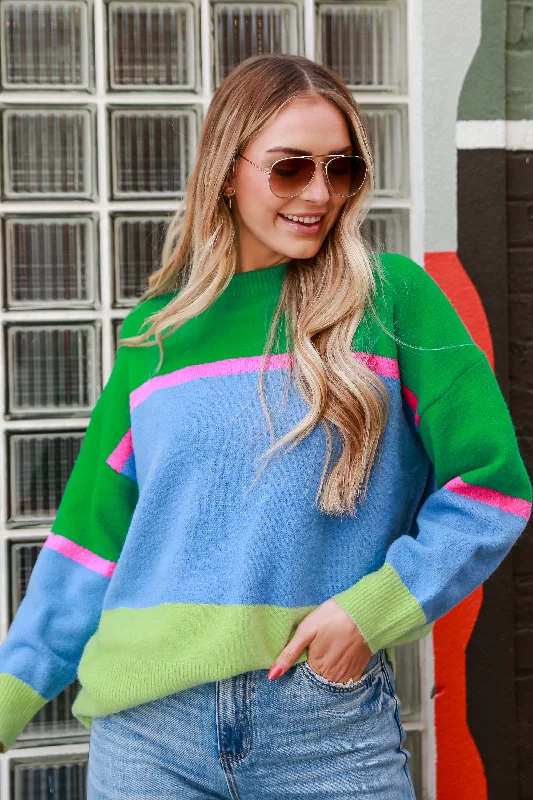 Cropped Women's Angora Blend Sweaters for a Trendy LookFINAL SALE - Confident Poise Color Block Oversized Sweater Cropped Women's Angora Blend Sweaters for a Trendy LookFINAL SALE - Confident Poise Color Block Oversized Sweater