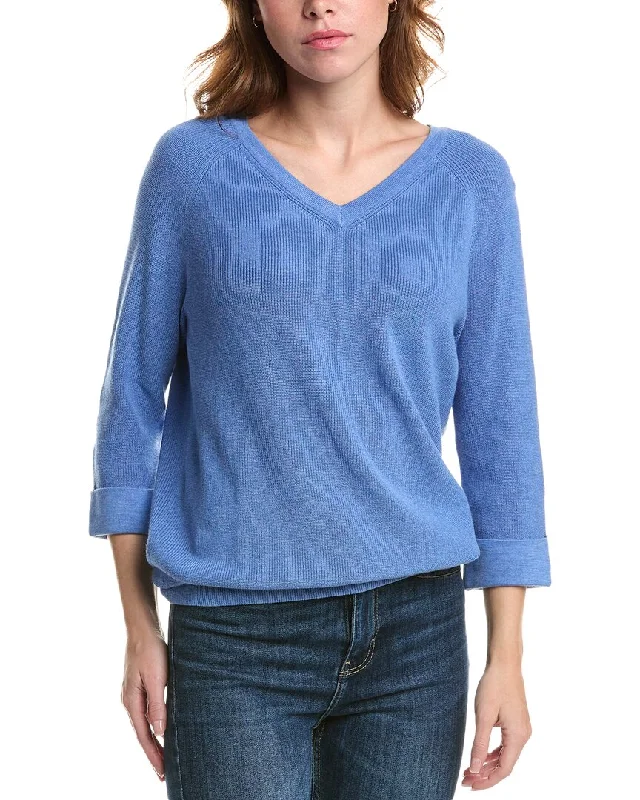 Plus Size Women's Open - Front Cardigan Style Sweater DressesEdinburgh Knitwear Shaker Knit Sweater Plus Size Women's Open - Front Cardigan Style Sweater DressesEdinburgh Knitwear Shaker Knit Sweater