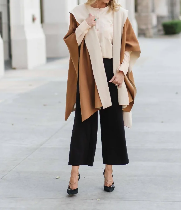 Empire Waist Women's Alpaca Wool Sweater Dresses in Earthy TonesEllery Cape In Camel Empire Waist Women's Alpaca Wool Sweater Dresses in Earthy TonesEllery Cape In Camel