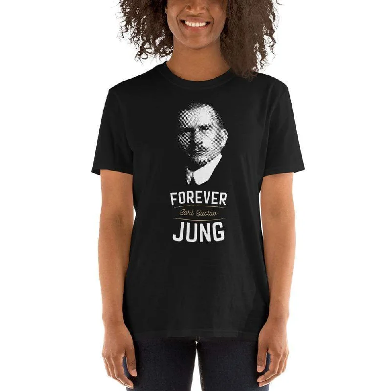 Pocketed Women T Shirt for Added FunctionalityForever Carl Gustav Jung - Premium T-Shirt Pocketed Women T Shirt for Added FunctionalityForever Carl Gustav Jung - Premium T-Shirt