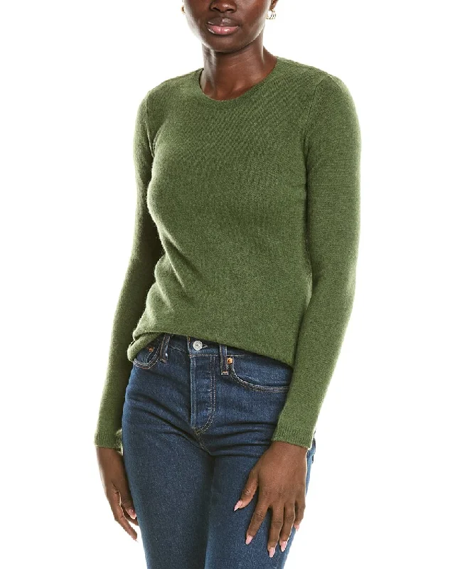 Forte Cashmere Crewneck Cashmere Sweater