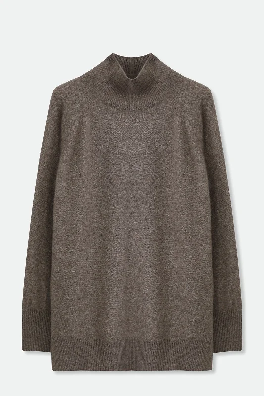 ISLAY TURTLENECK SWEATER IN ITALIAN SPUN CASHMERE SILK