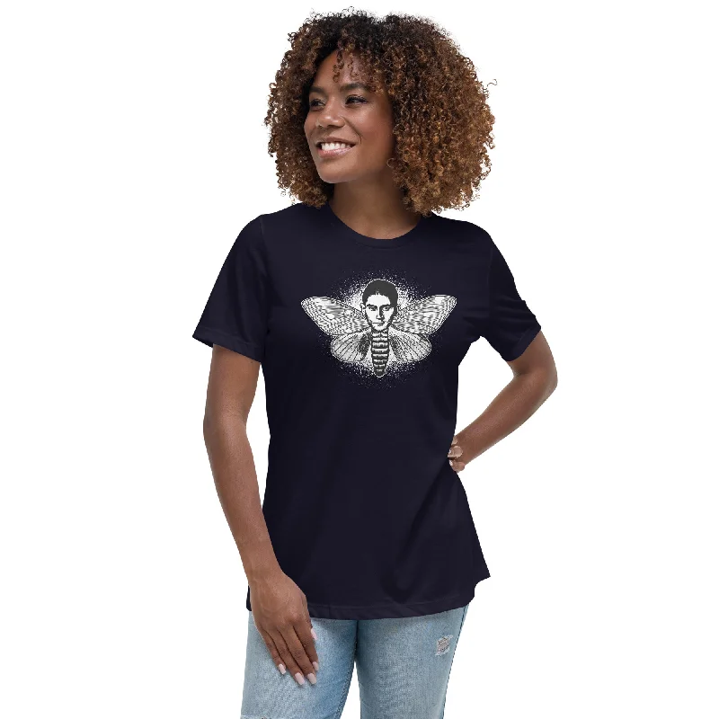 Sleeveless Women T Shirt for Summer ComfortKafka the Moth - Women's T-Shirt
