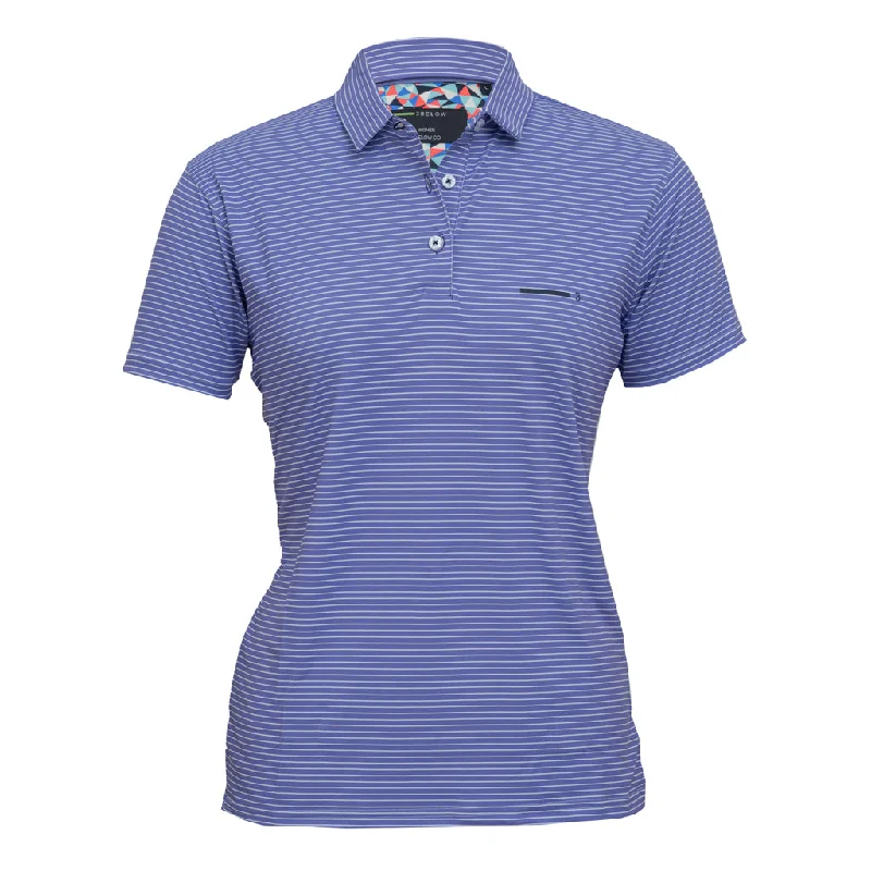 Striped Women T Shirt in a Classic PatternLAVANDA WOMEN'S GOLF T-SHIRT
