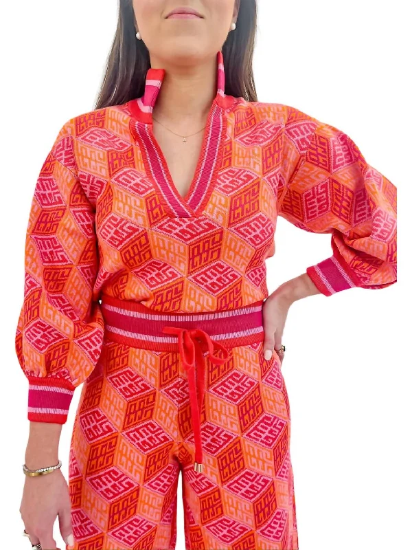 Open - Front Women's Cardigan - Style Mohair SweatersLolli Sweater In Bright Block