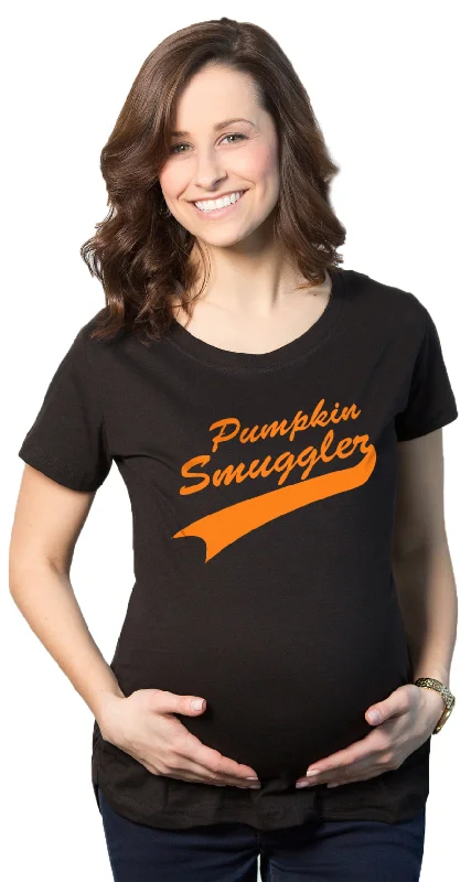 Sequined Women T Shirt for a Sparkly Night OutPumpkin Smuggler Maternity T Shirt